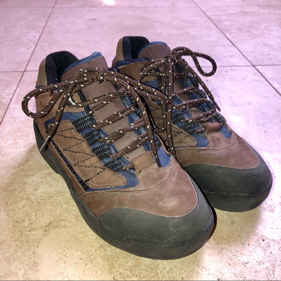 White Mountain Hiking Boots Brown Leather Upper Women's Size 7M Rocky EUC - Picture 5 of 9